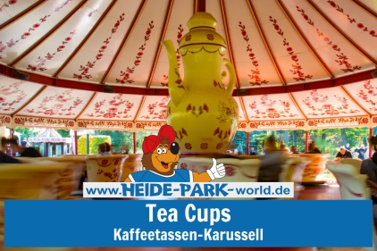 Neues Video: Kaffeetassenkarussel in neuer Heimat