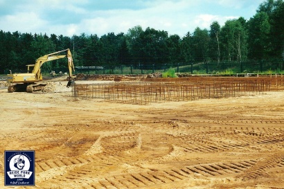 Die ersten Fundamentarbeiten