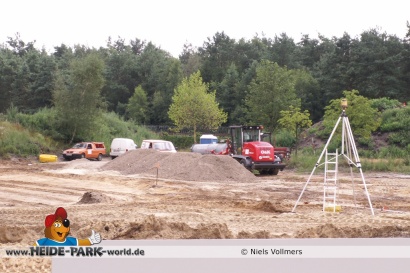 Vermessungsarbeiten haben begonnen