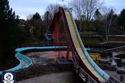 Renovierung Wildwasserbahn I -  März 2008